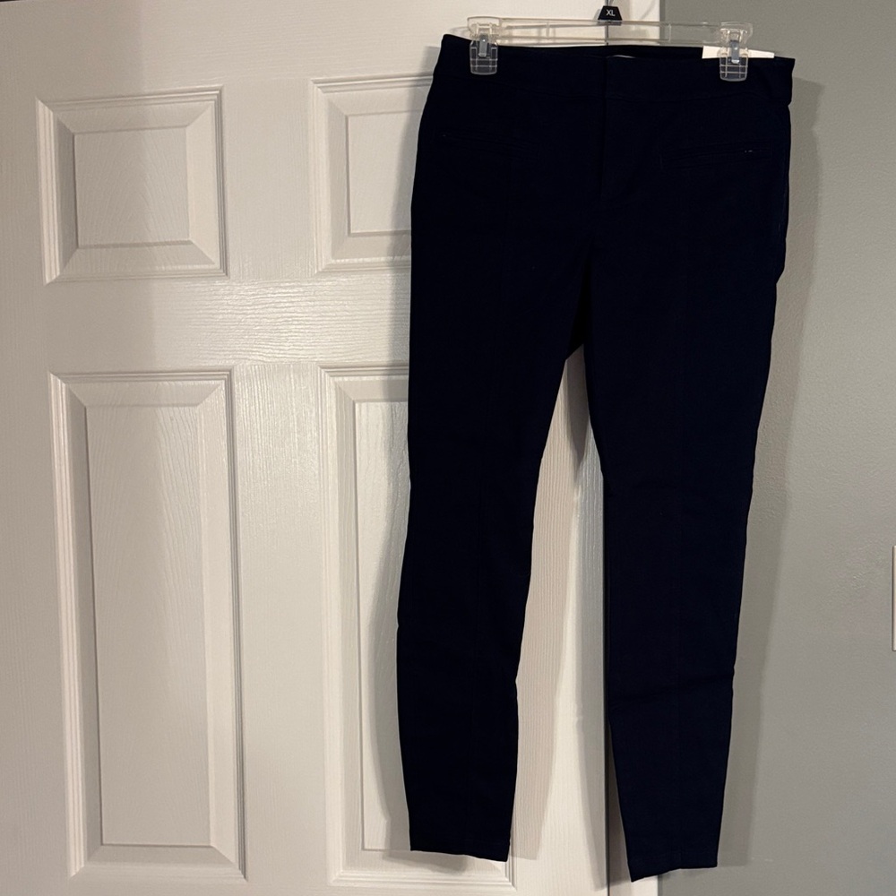 LOFT Outlet Skinny Ankle Petite - Navy Blue